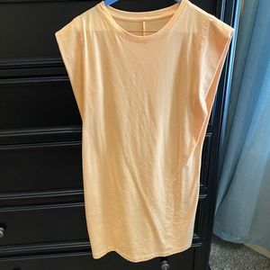 Never worn! A new day T-shirt dress from target in orange